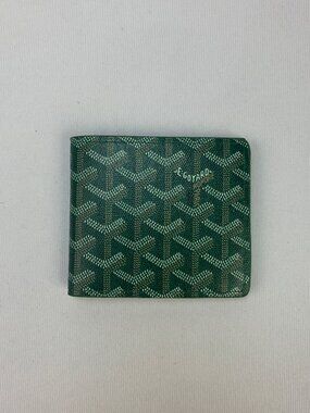 Goyard Wallet Green goyardine